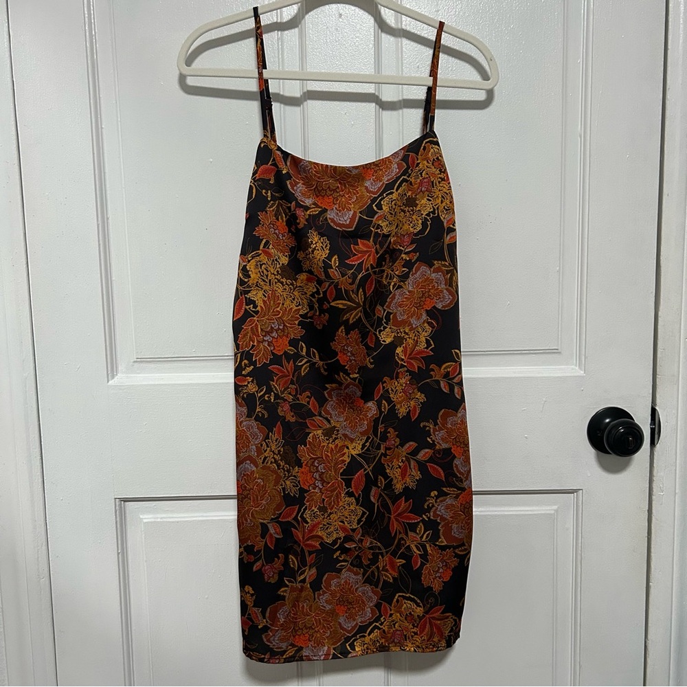 Floral Slip Dress - Dress Forum